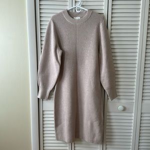 H&M Cream Sweater Dress